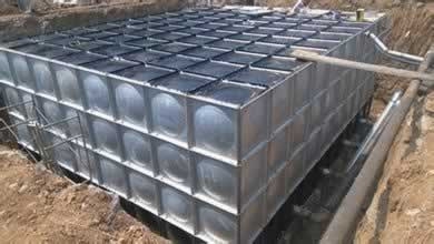 地埋式箱泵一体化现场工地安装