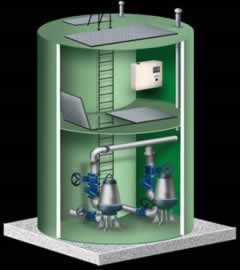 一体化预制泵站-污水处理设备